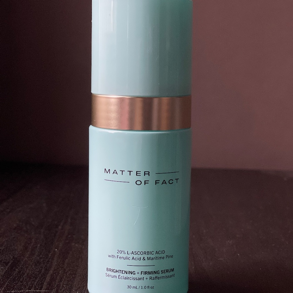 MATTER OF FACT  BRIGHTENING + FIRMING SERUM